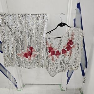 Sequence skirt and top
